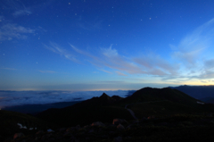 雲上の夜明け