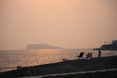 稲村ヶ崎から見た江ノ島1