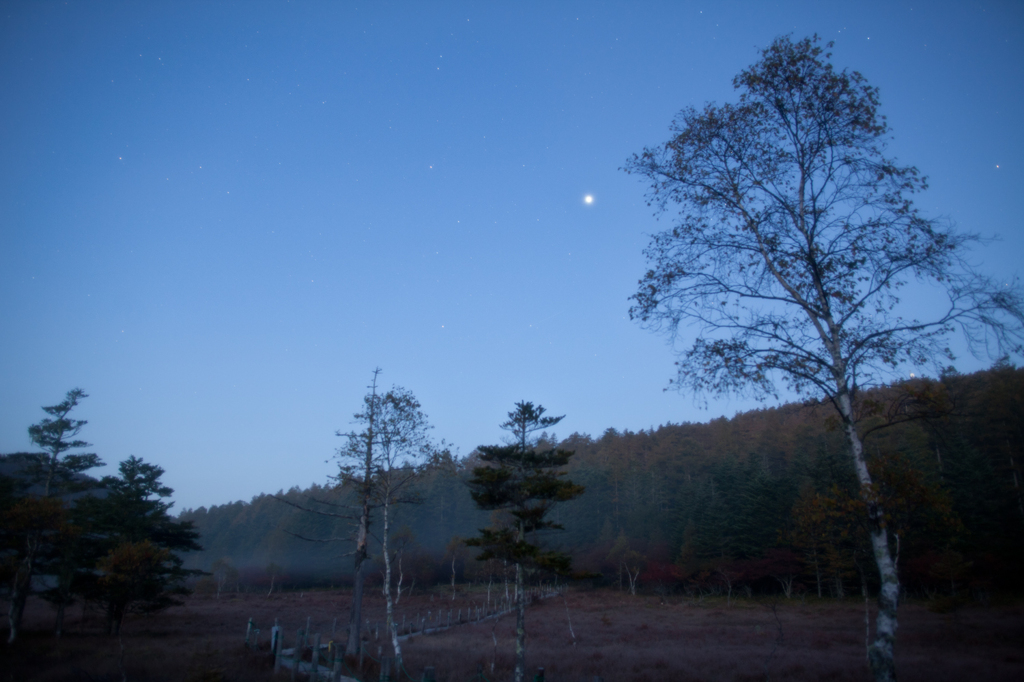 Time when stars begin to sleep