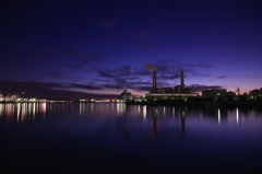 Industrial region of daybreak