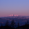 夜明けの御嶽山