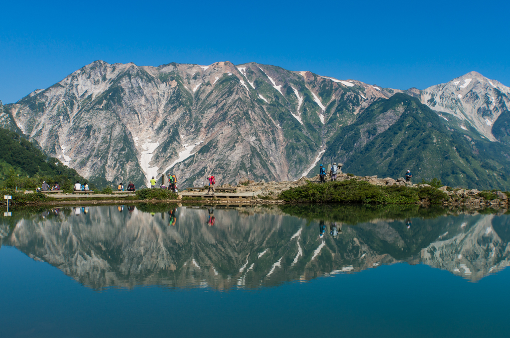 Double mountain range 