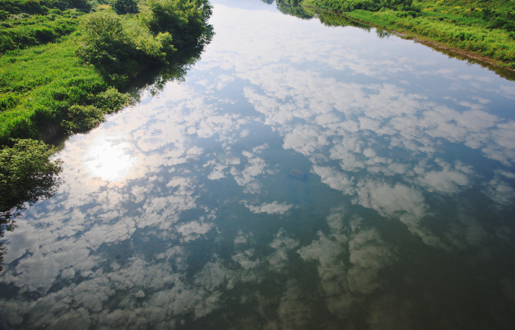 雲の流れ