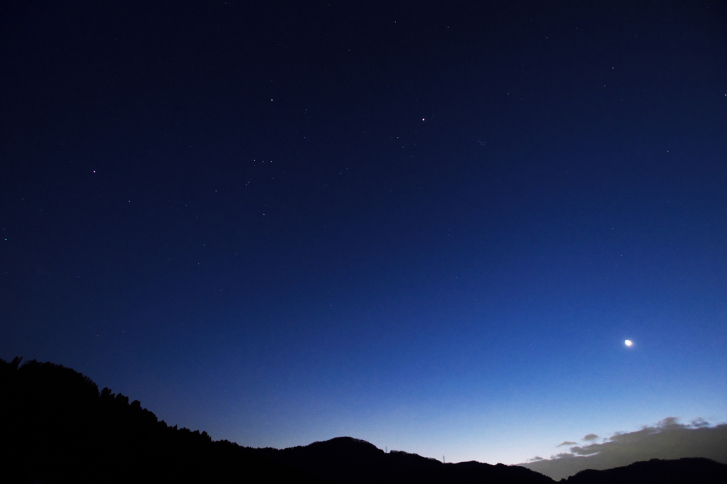 星には短し月には長し