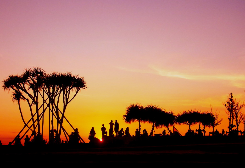 沖縄の夕景