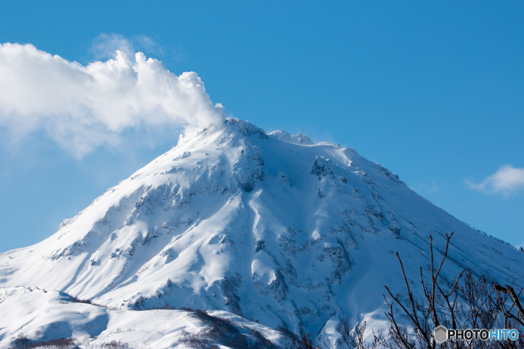 冬の焼山