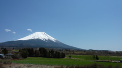 陽春の富士