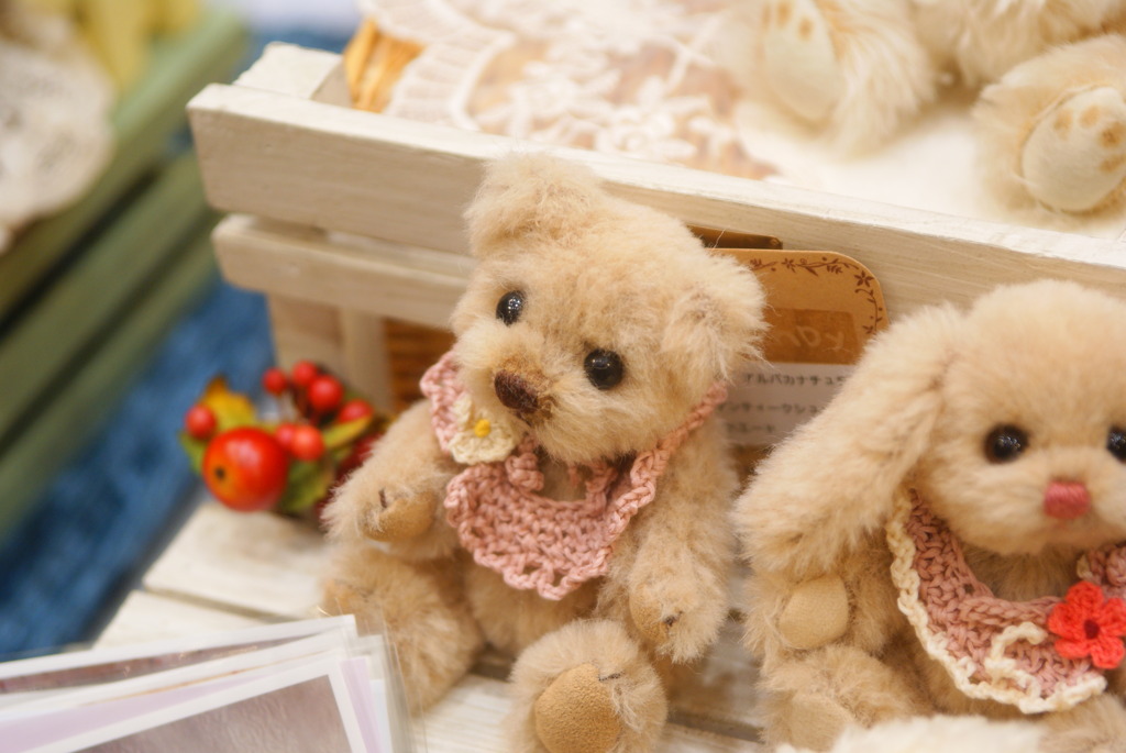 かわいらしいクマさんたち