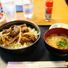 下呂温泉にて飛騨牛焼肉丼