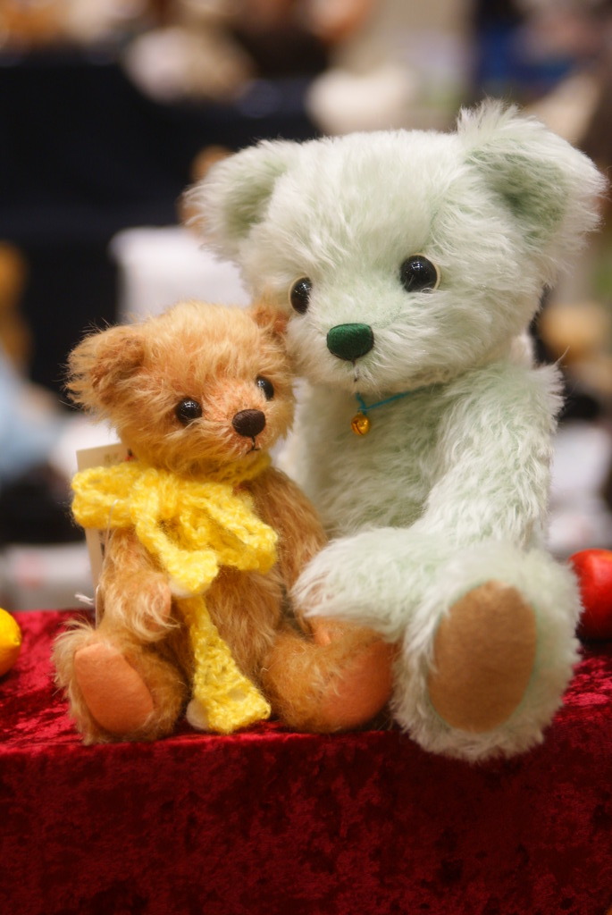 かわいらしいクマさんたち
