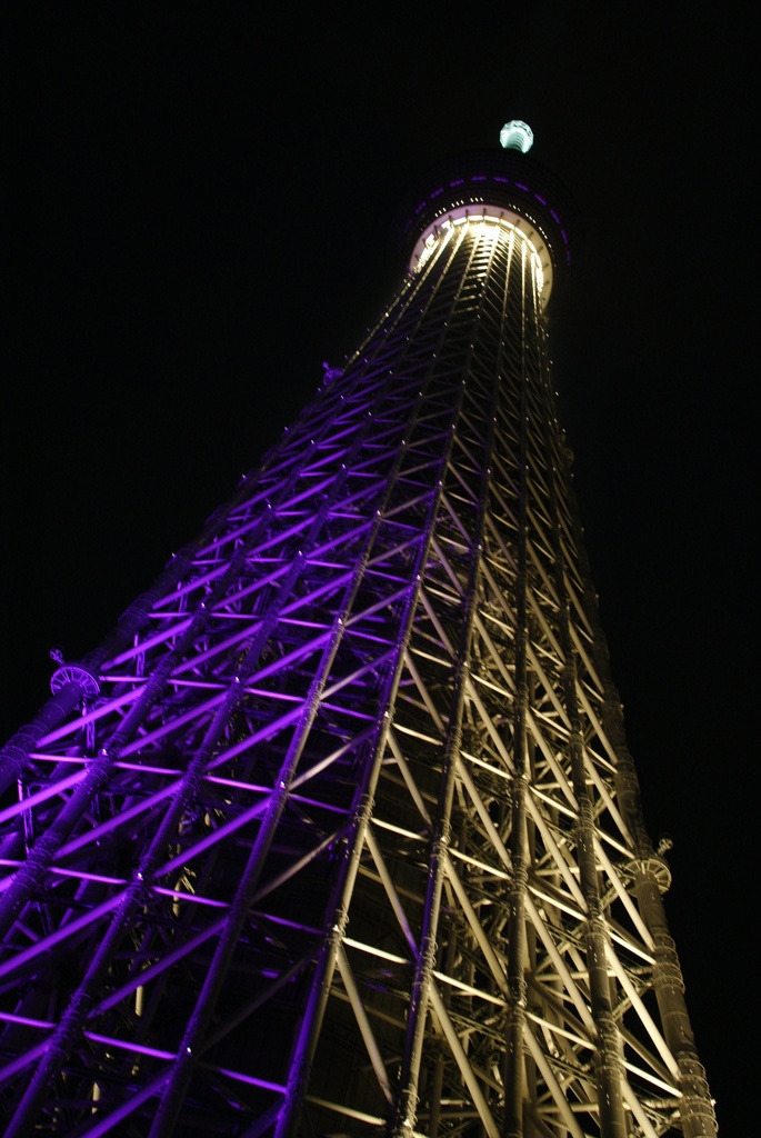 夜のスカイツリー