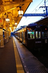 絵になる駅です