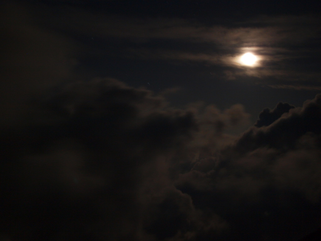 月光(富士山８合目から)