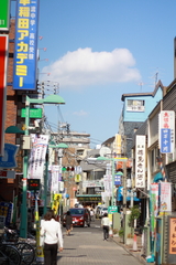 祝日の街