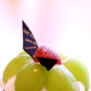 季節の果物のケーキ