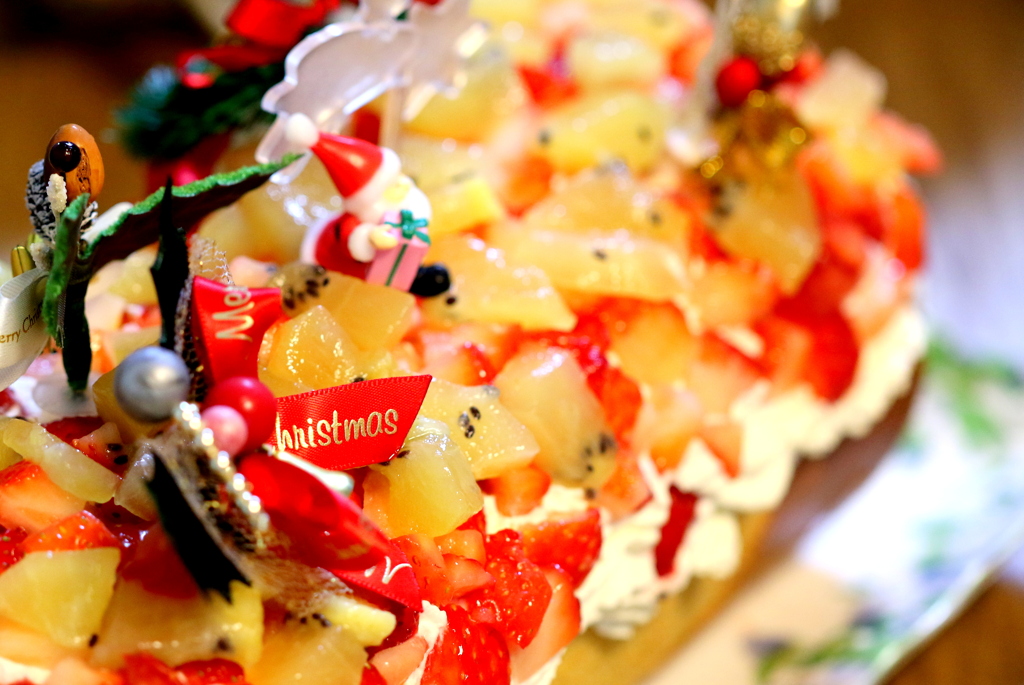 我家のクリスマスケーキ