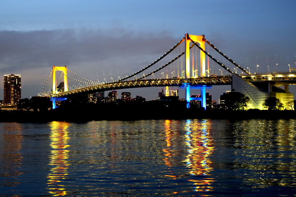 虹の橋と少しだけ東京タワー