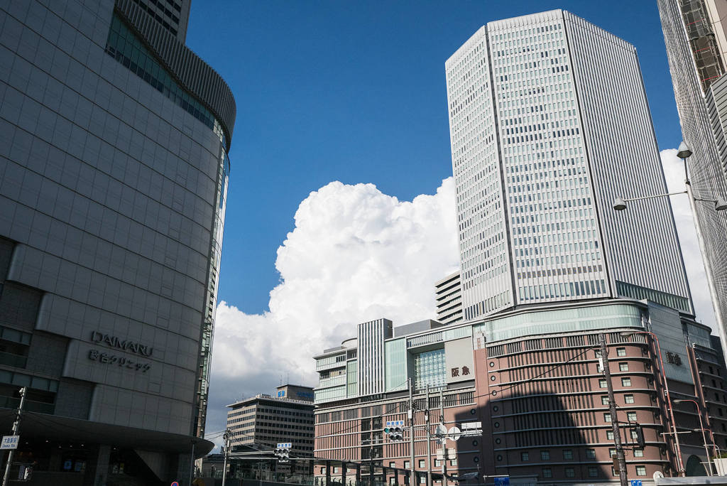 大阪梅田の風景 4