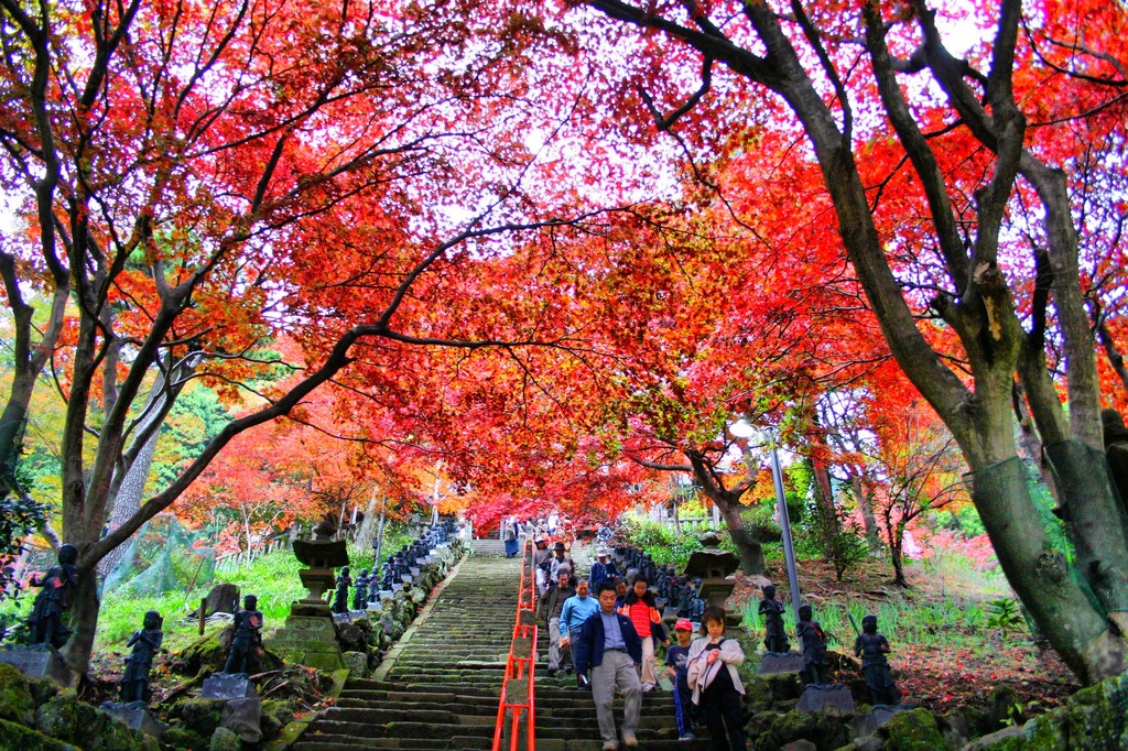 大山寺、散歩。 - Photomatix in use.