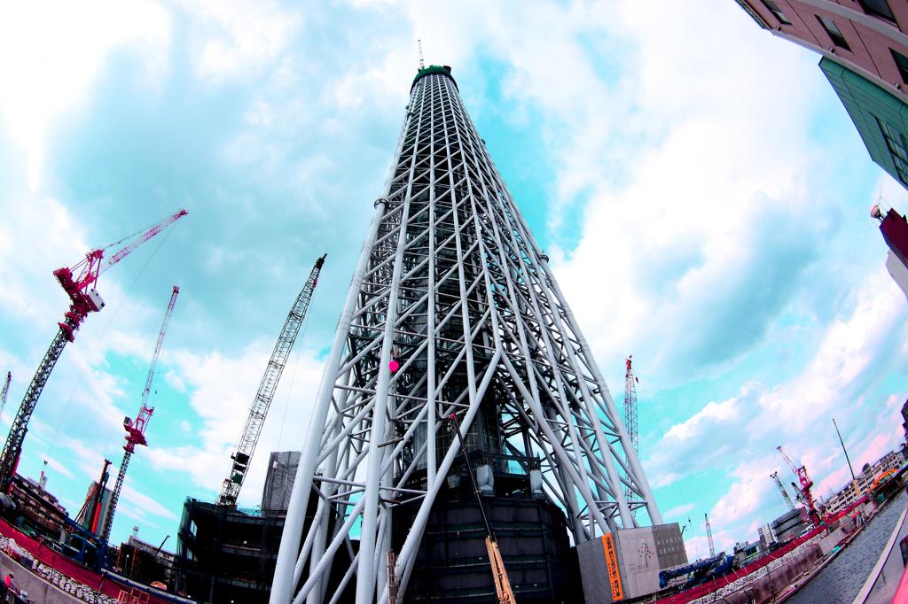 A tourist attraction of Tokyo