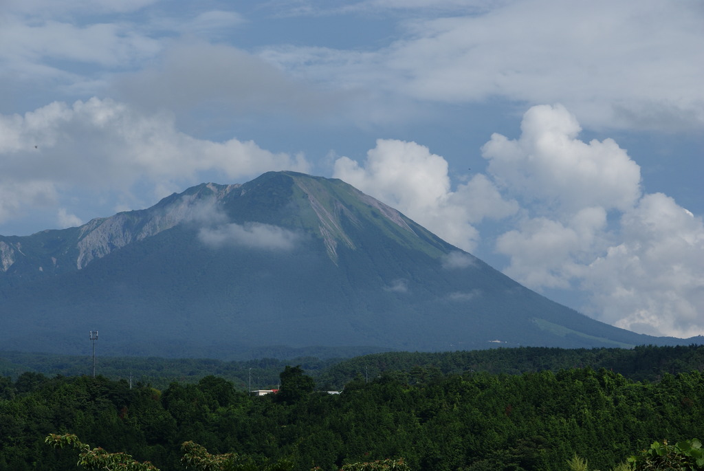 真夏の大山