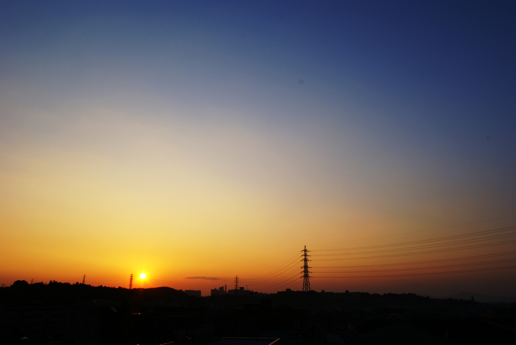 夕焼け