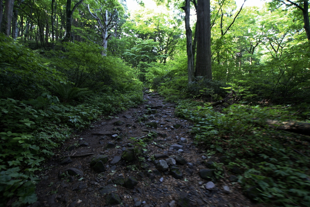 大山登山　②
