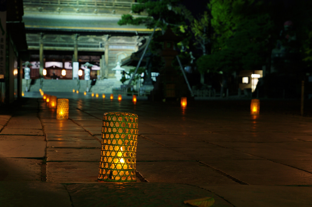 十夜会の参道