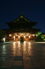 月夜に善光寺参り