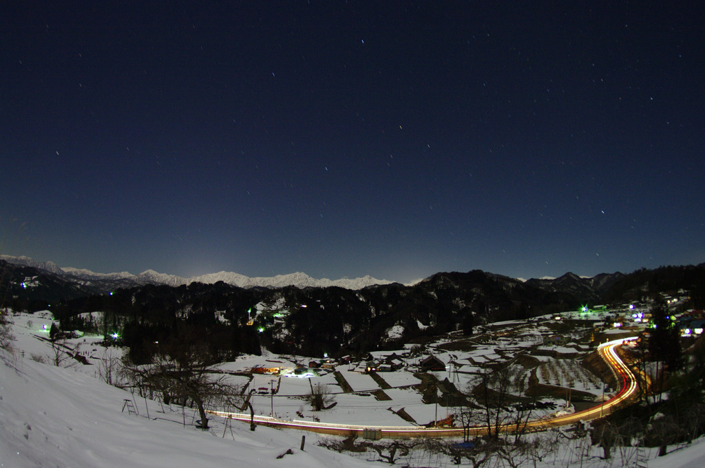 山里の冬