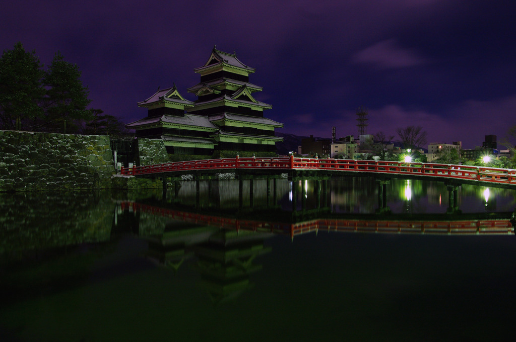 元旦の月夜