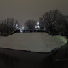 雪夜の外堀