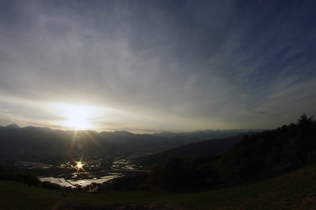 夕日待ち