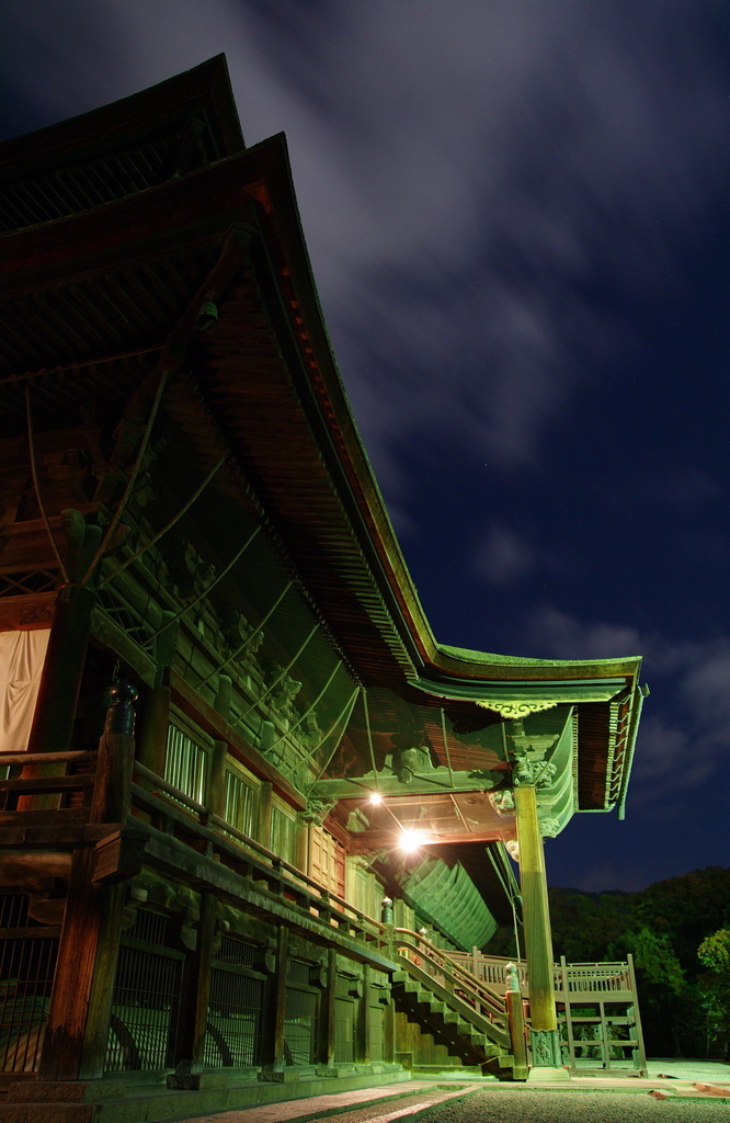 月夜に善光寺参り