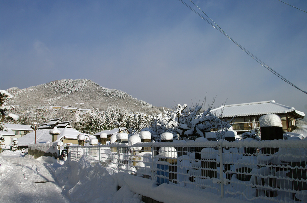 雪帽子