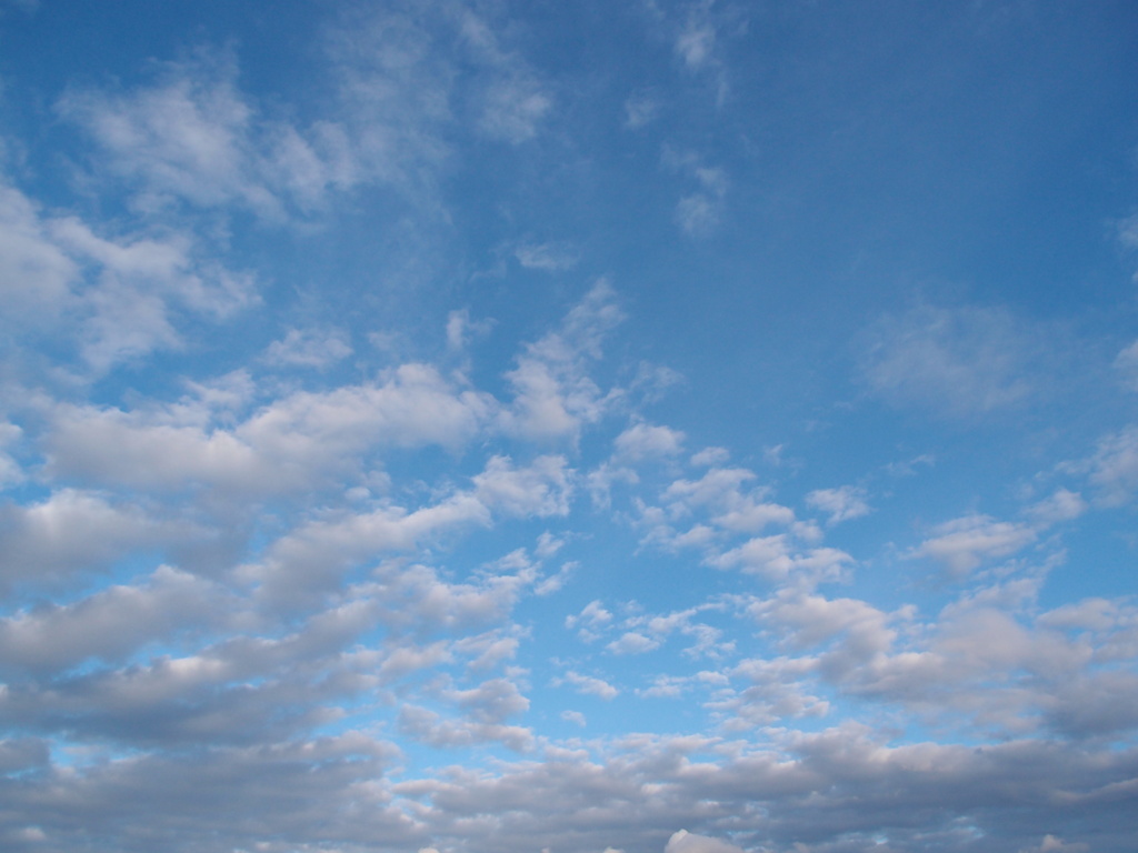 雨上がりの空