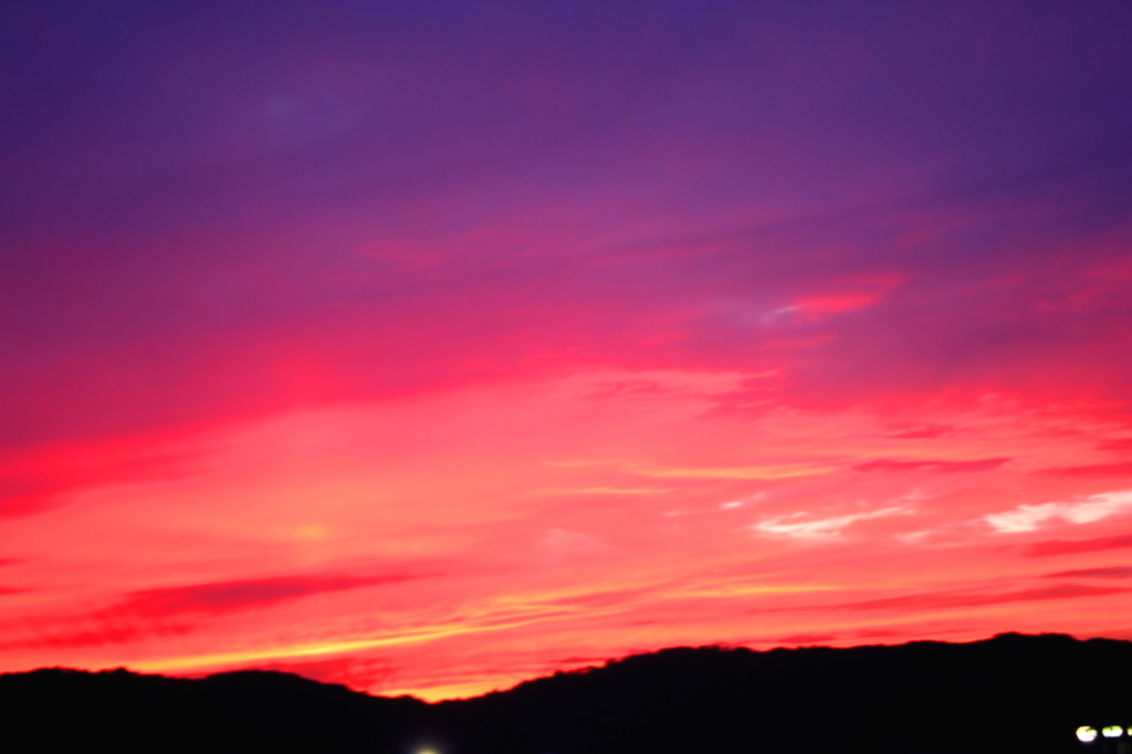 夕日１