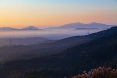 冬の里山