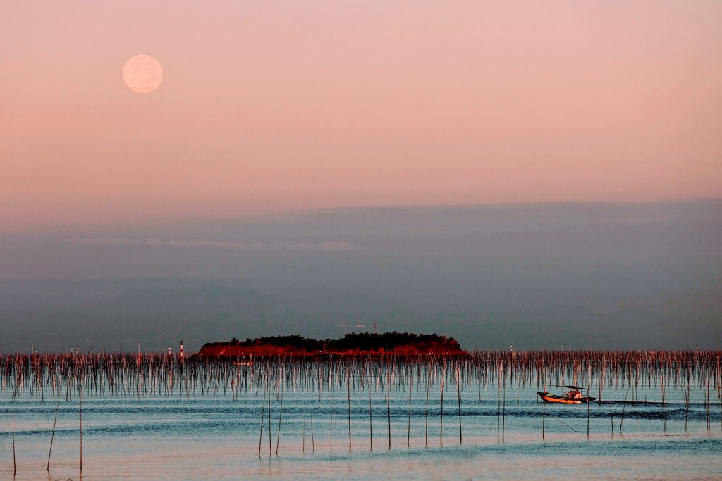 The Moon in the Morning