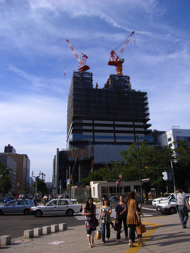 旧北洋銀行ビル後地
