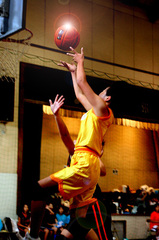 「バスケットの神様」への捧げ物