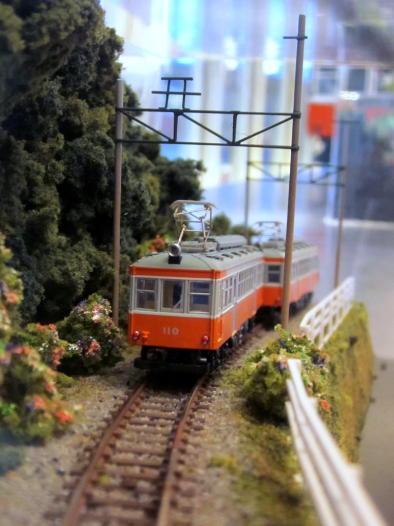 ジオラマ＿箱根登山電車3