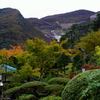 箱根_強羅_箱根美術館より大涌谷を見る！
