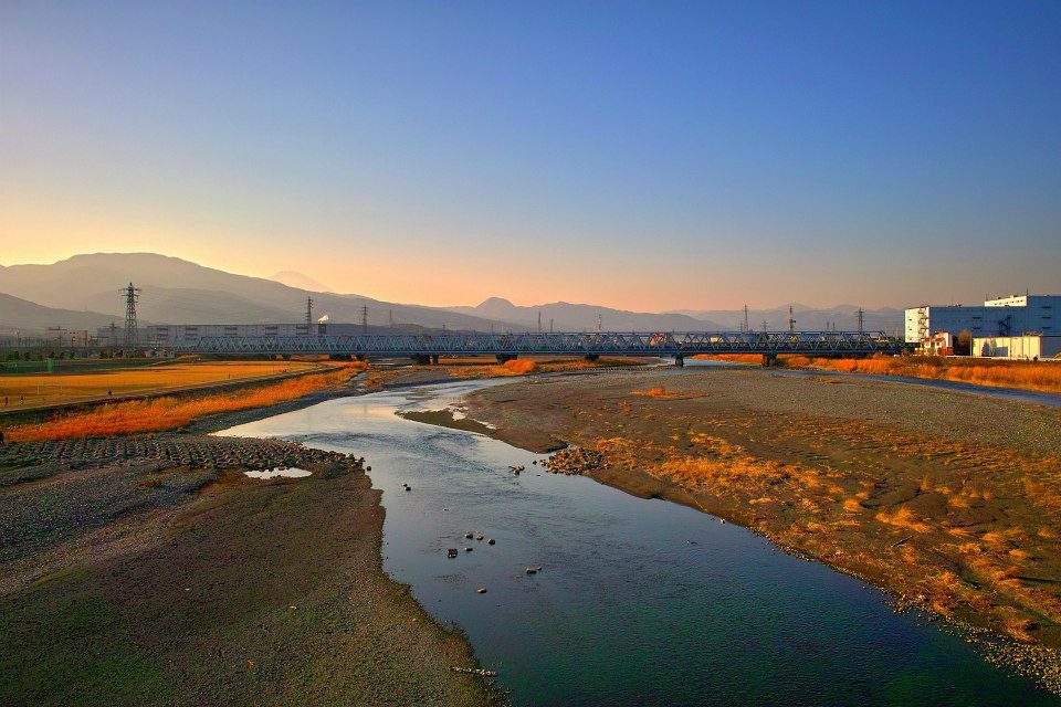 酒匂川_上流を望む