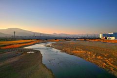 酒匂川_上流を望む