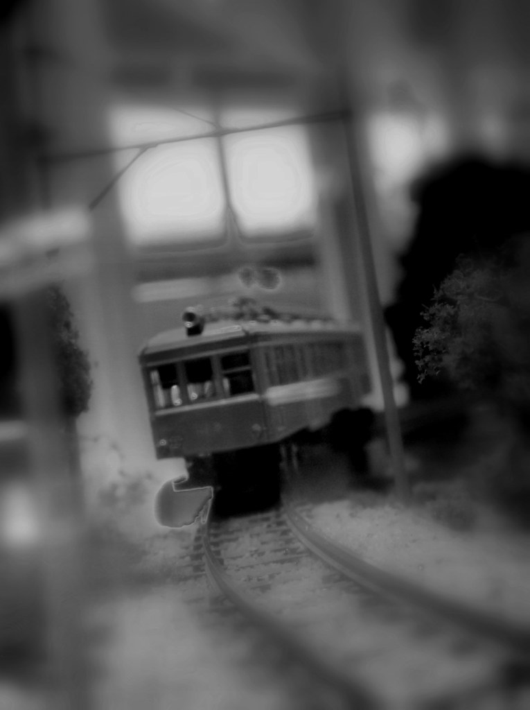 ジオラマ＿箱根登山電車