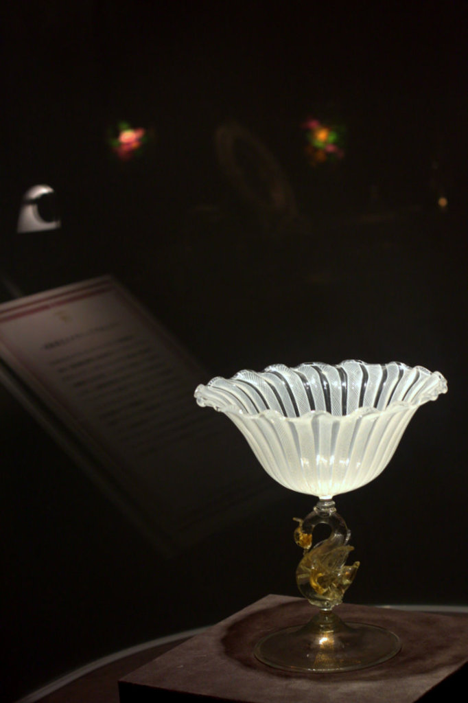 Le décor qui est reflété dans là