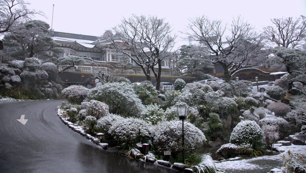 In snow