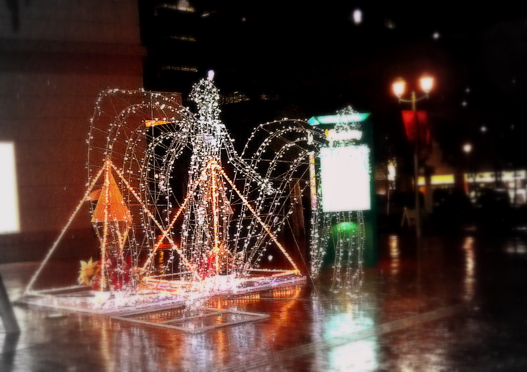 雨に濡れた天使