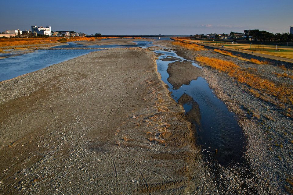 酒匂川_河口を望む
